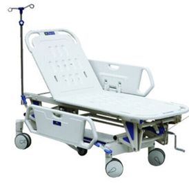 เตียงนอนโรงพยาบาลแบบปรับได้ด้วยตนเองพร้อมรางข้างสำหรับการดูแลผู้ป่วย