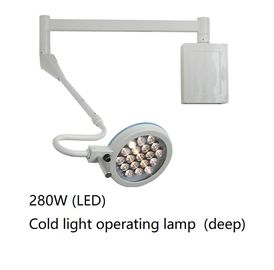 Fixed On Wall หลอดไฟ LED ทางการแพทย์ที่ใช้งานแสงสว่าง 280W 50000h อายุการใช้งาน