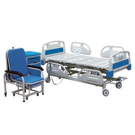 เตียงผู้ป่วยในโรงพยาบาลการควบคุมระยะไกล 5 ฟังก์ชั่นเตียงไฟฟ้าโรงพยาบาลไอซียูด้วย Cpr