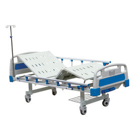 เตียงไฟฟ้าทางการแพทย์ 2 Cranks เตียงโรงพยาบาลไฟฟ้าพร้อมรางพับด้านข้าง